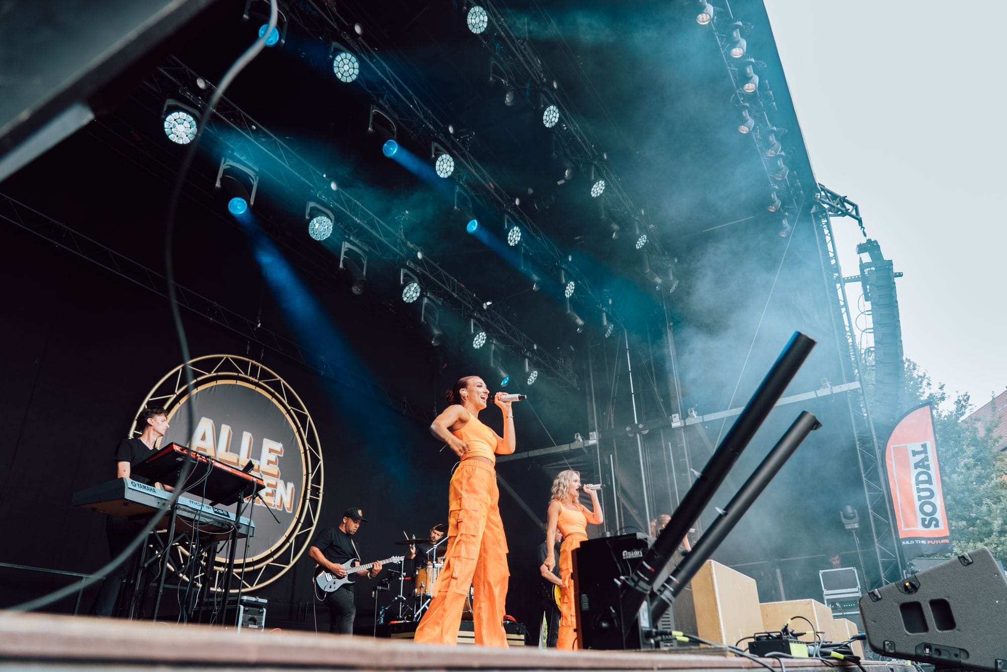 Optreden op de Papillon stage tijdens Summer Sessions in Turnhout